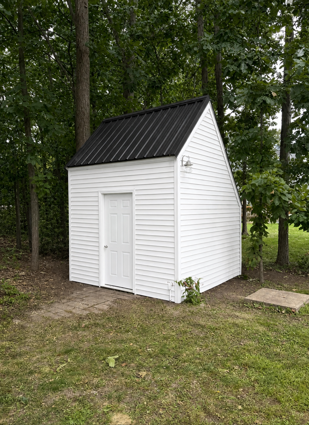 Custom built tool shed